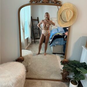 Pink Lily lemon Bikini Set